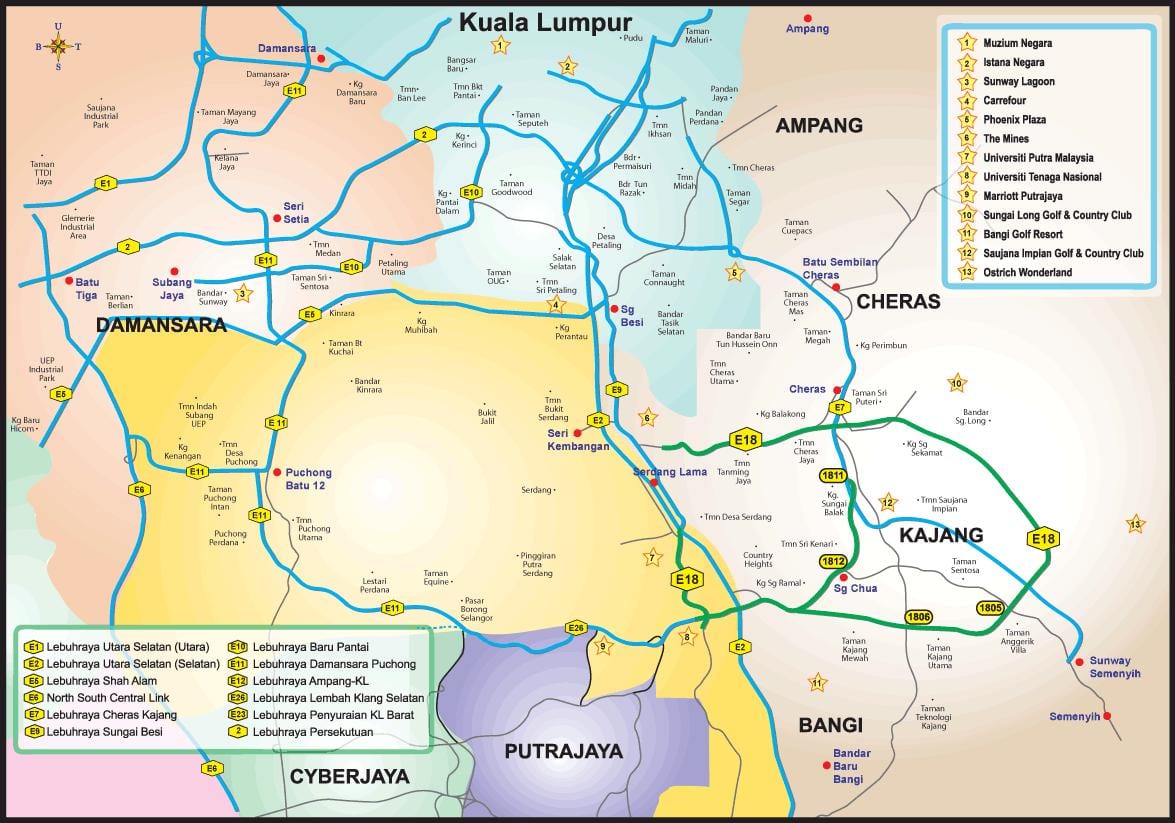 kl საგზაო რუკა