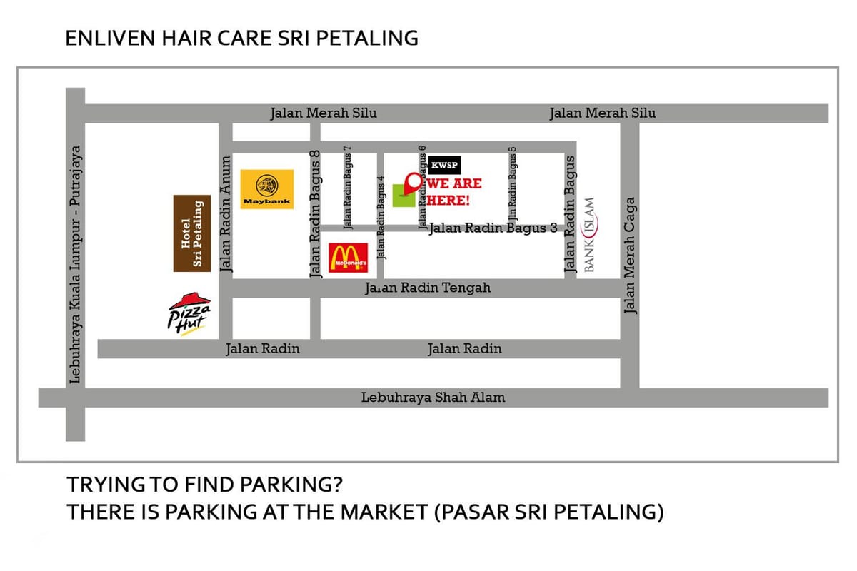 რუკა შრი petaling