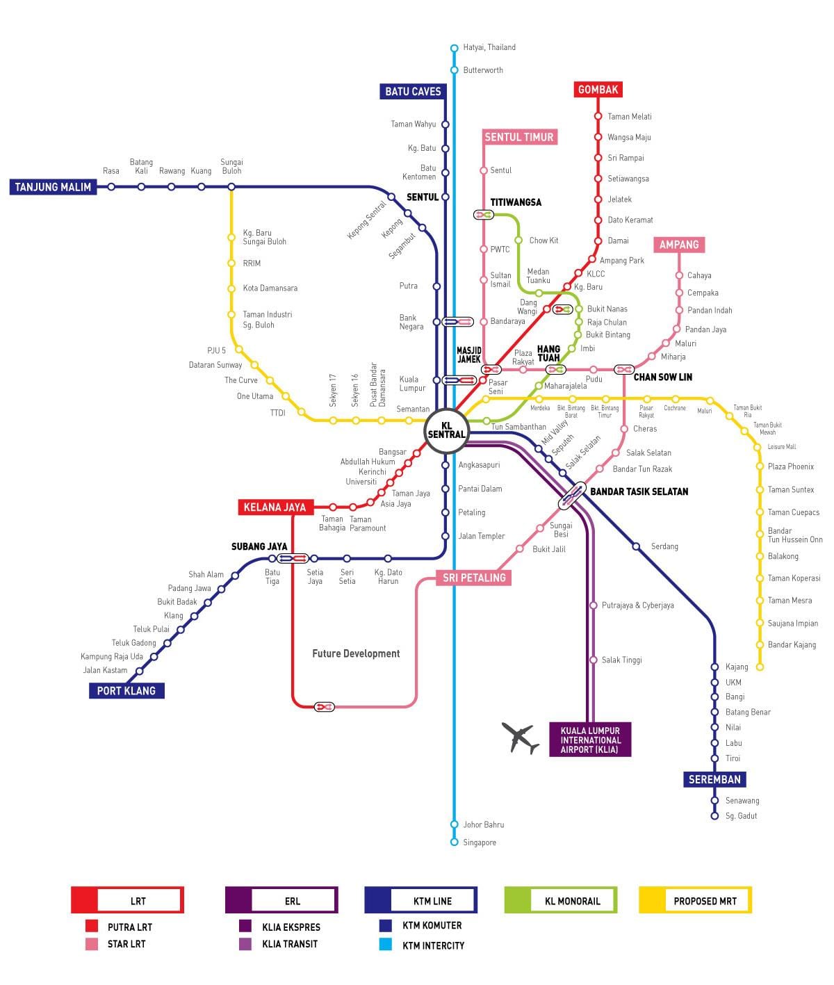 kl sentral შენობა რუკა