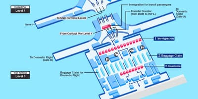 Klia ტერმინალი რუკა