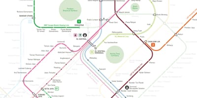 კუალა ლუმპურის mrt რუკა 2016