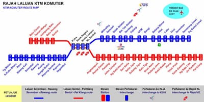 Kl komuter რუკა