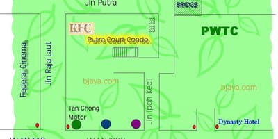 Pwtc კუალა ლუმპურის რუკა